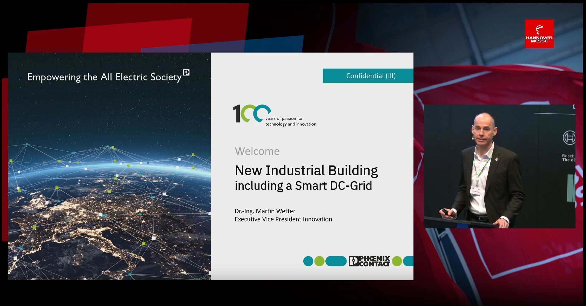 Hanover Fair 2023 | New industrial building with a smart DC network